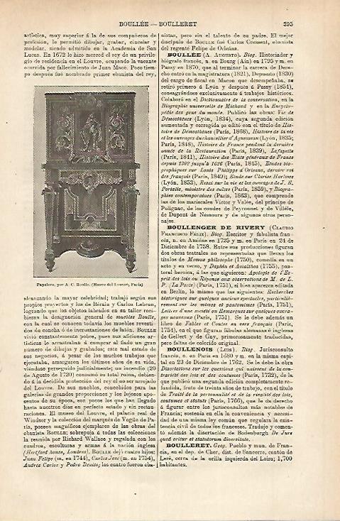 LAMINA ESPASA 25311: Papelera por A.C. Boulle
