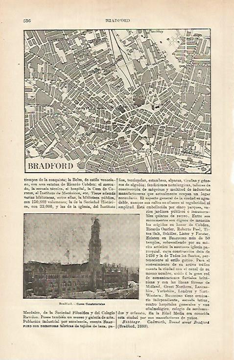 LAMINA ESPASA 25328: Plano de Bradford