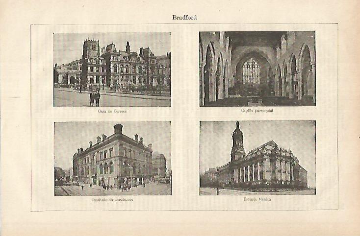 LAMINA ESPASA 25329: Vistas de Bradford