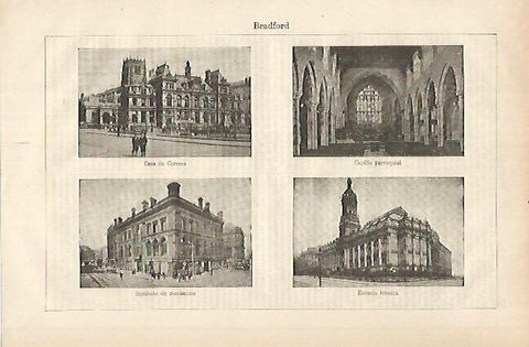 LAMINA ESPASA 25329: Vistas de Bradford