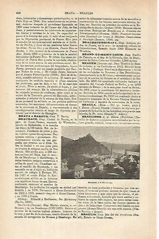 LAMINA ESPASA 25349: Braubach y el Marxburgo