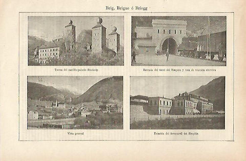 LAMINA ESPASA 25382: Vistas de Brig