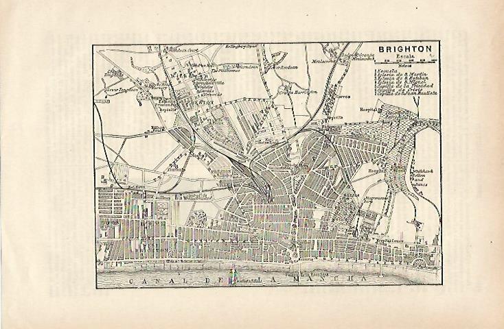 LAMINA ESPASA 25383: Plano de Brighton