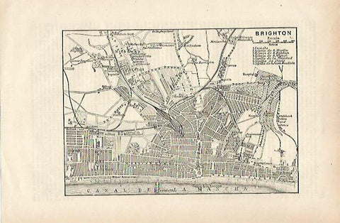 LAMINA ESPASA 25383: Plano de Brighton