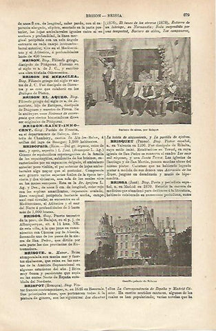 LAMINA ESPASA 25396: Barbero de aldea por Brispot