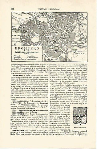LAMINA ESPASA 25404: Plano de Bromberg