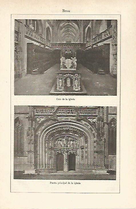 LAMINA ESPASA 25412: Iglesia de Brou