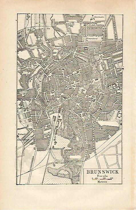 LAMINA ESPASA 25433: Plano de Brunswick