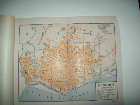 LAMINA ESPASA 25482: Plano de Buenos Aires