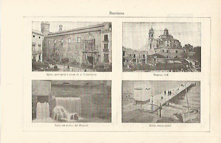 LAMINA ESPASA 25541: Vistas de Burriana Castellon