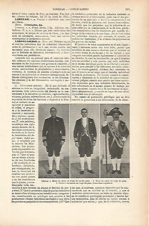 LAMINA ESPASA 25645: Mozo de oficio y portero de anda de la Casa Real Española