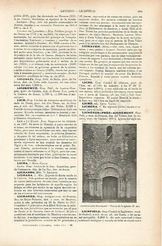 LAMINA ESPASA 25654: Iglesia de Licheres-pres-Aigremont