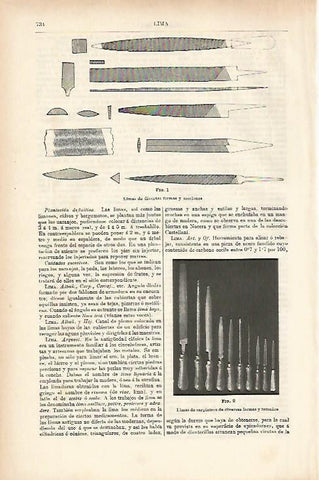 LAMINA ESPASA 25683: Limas de diversas formas