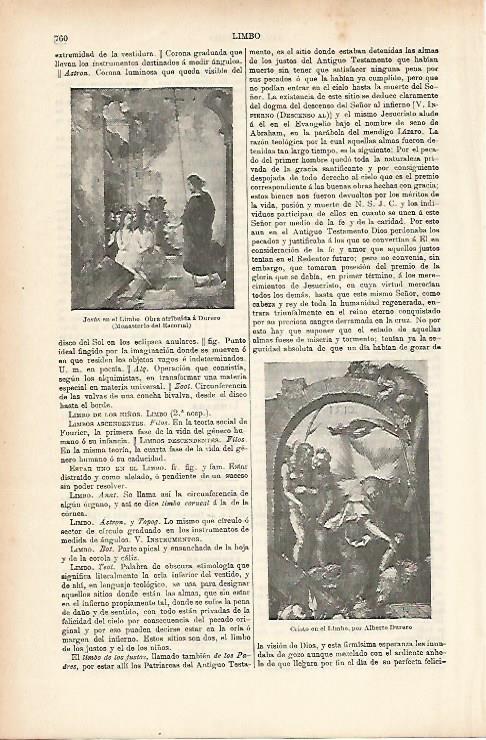 LAMINA ESPASA 25692:  Jesus en el Limbo por Durero