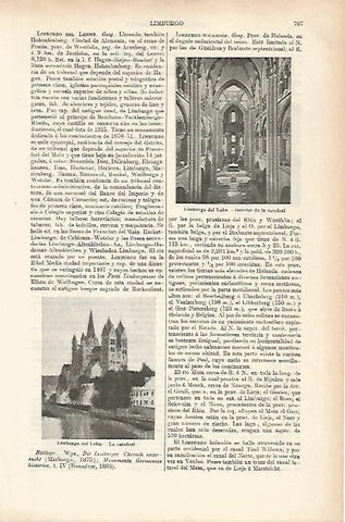 LAMINA ESPASA 25694:  Catedral de Limburgo del Lahn Belgica