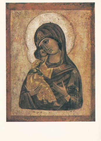 POSTAL 18727: Vierge de Tendresse