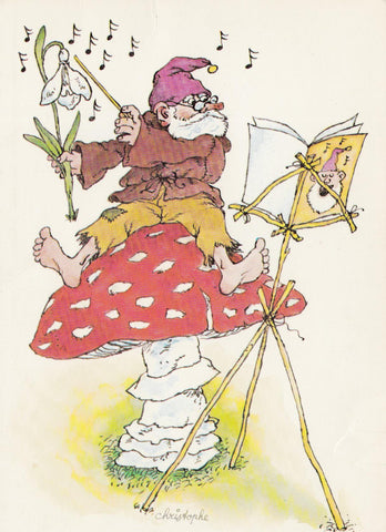 POSTAL 18732:  Dibujo
