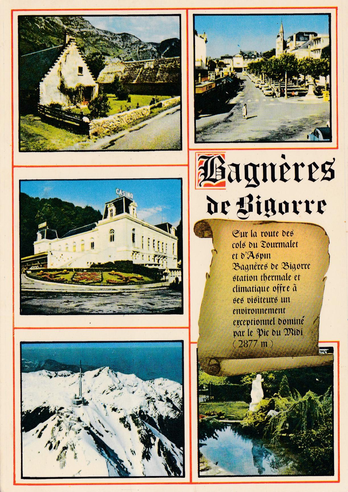 POSTAL 18742: Bagn+eres de Bigorre