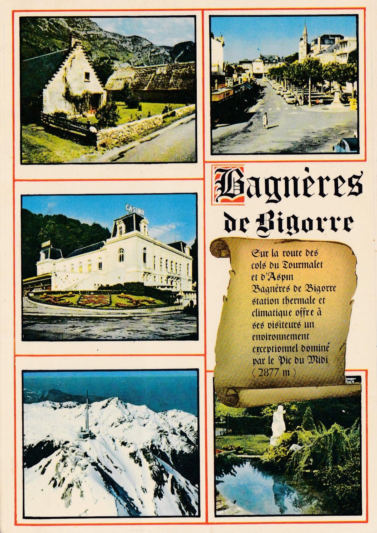 POSTAL 18742: Bagn+eres de Bigorre
