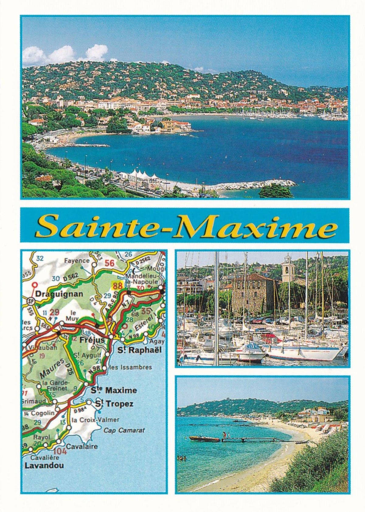 POSTAL 18750: Sainte-Maxime