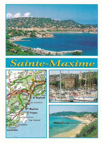 POSTAL 18750: Sainte-Maxime