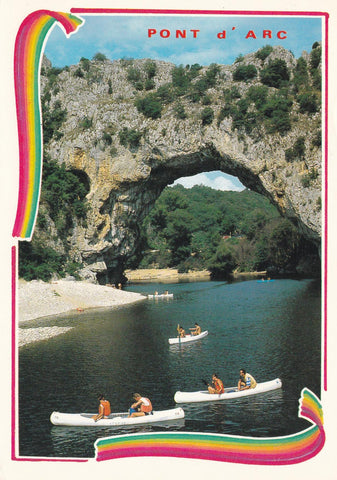 POSTAL 18751: Les Gorges de L Ardeche. Le Pont D Arc
