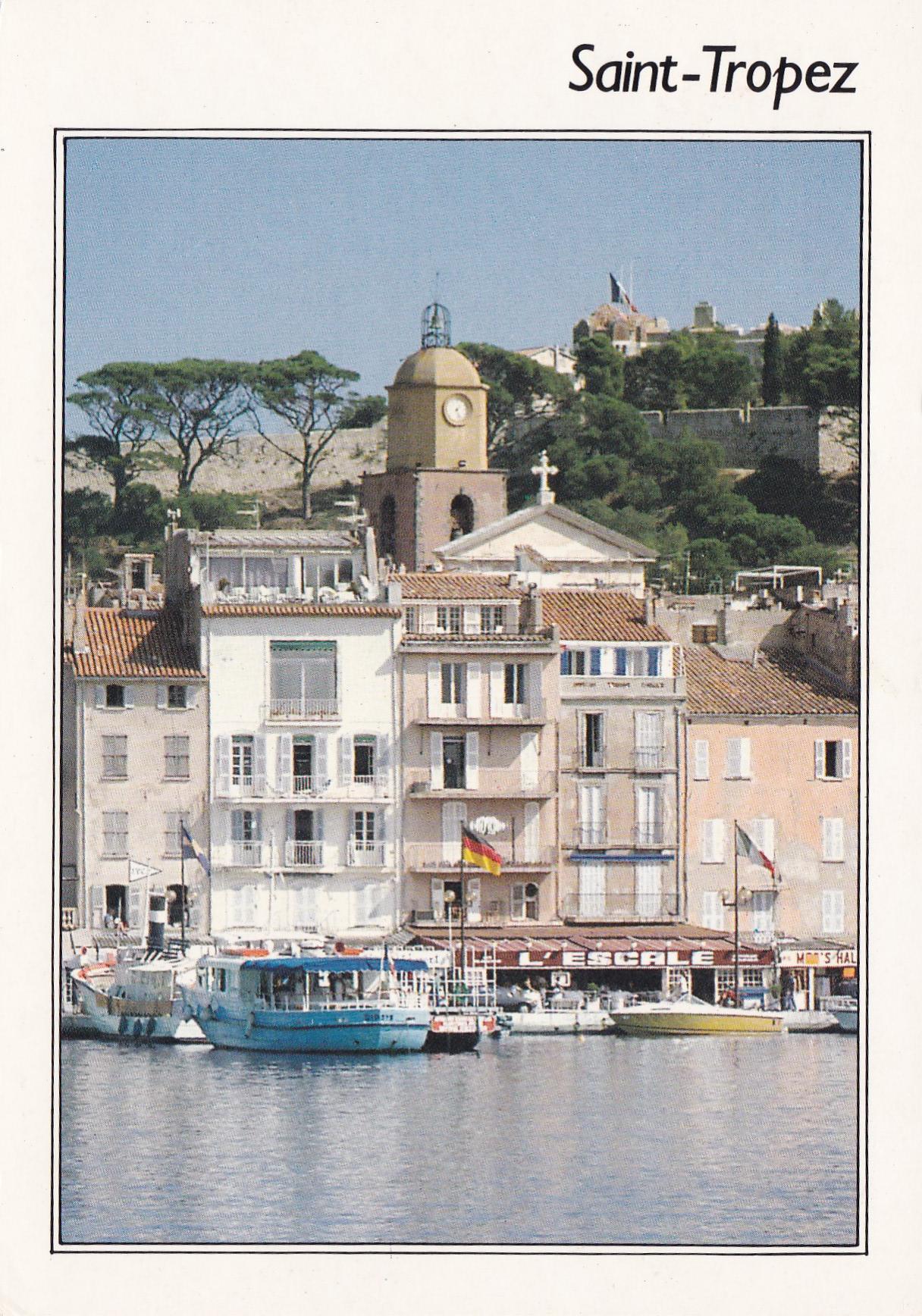 POSTAL 18781: Saint Tropez Le Port
