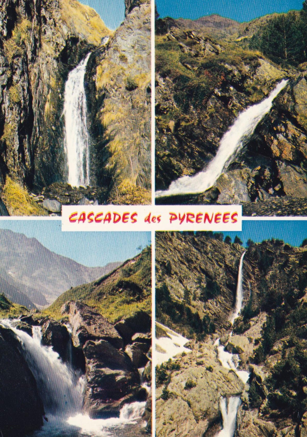 POSTAL 18783: Les Cascades du Lavedan du Riouma