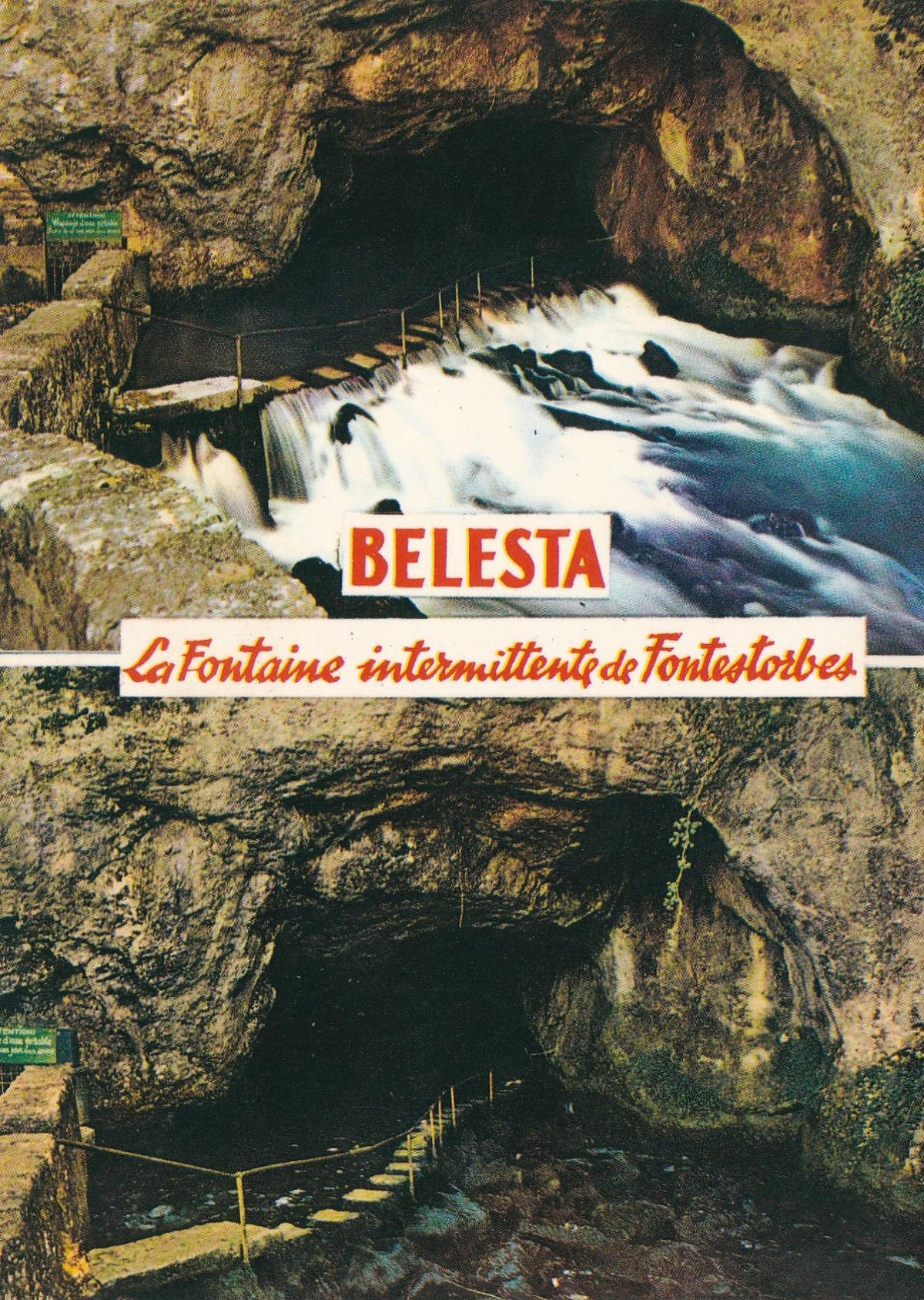 POSTAL 18786: Fontaine intermittente Belesta