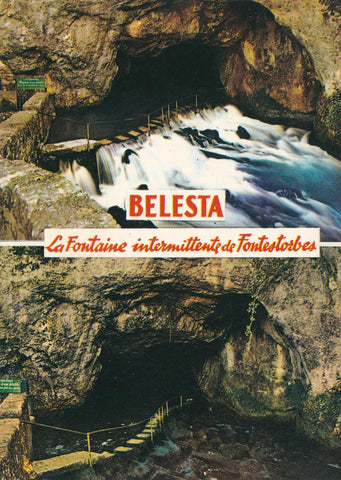 POSTAL 18786: Fontaine intermittente Belesta