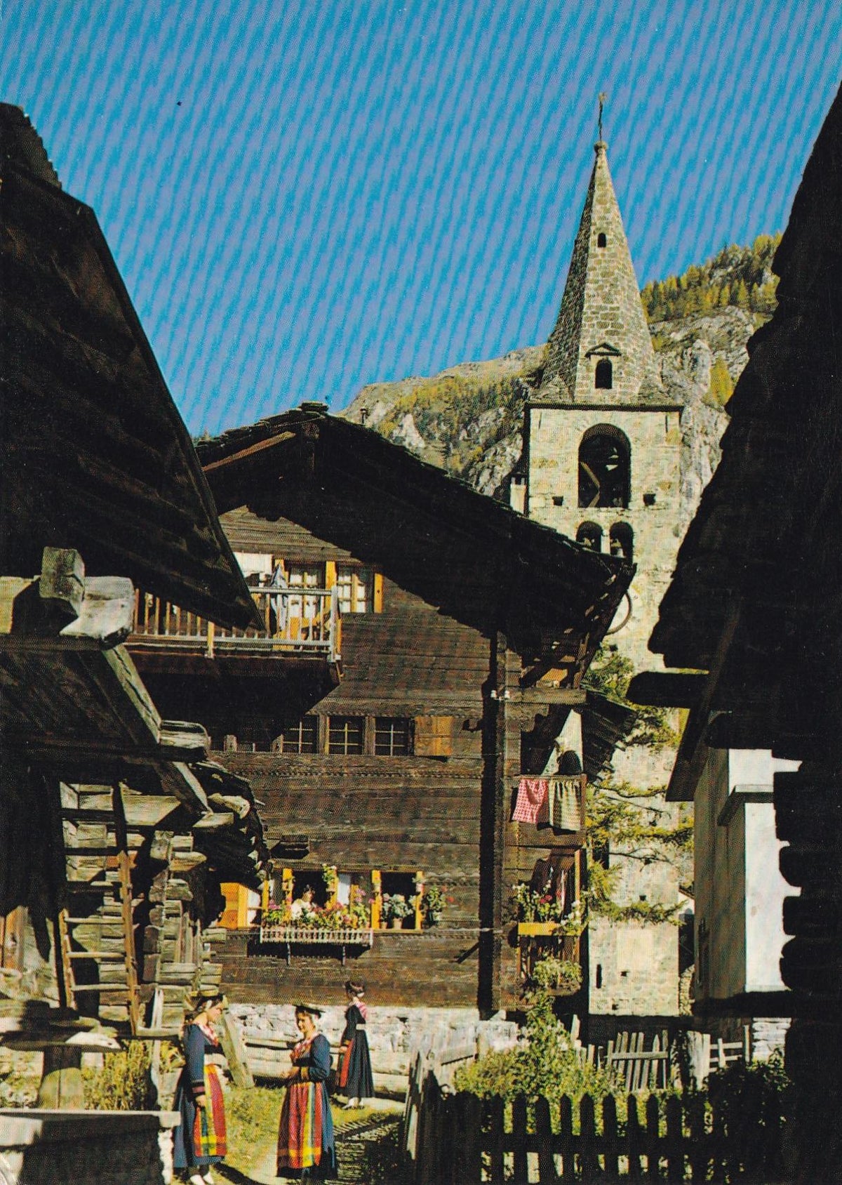 POSTAL 18790: Souvenir du Valais