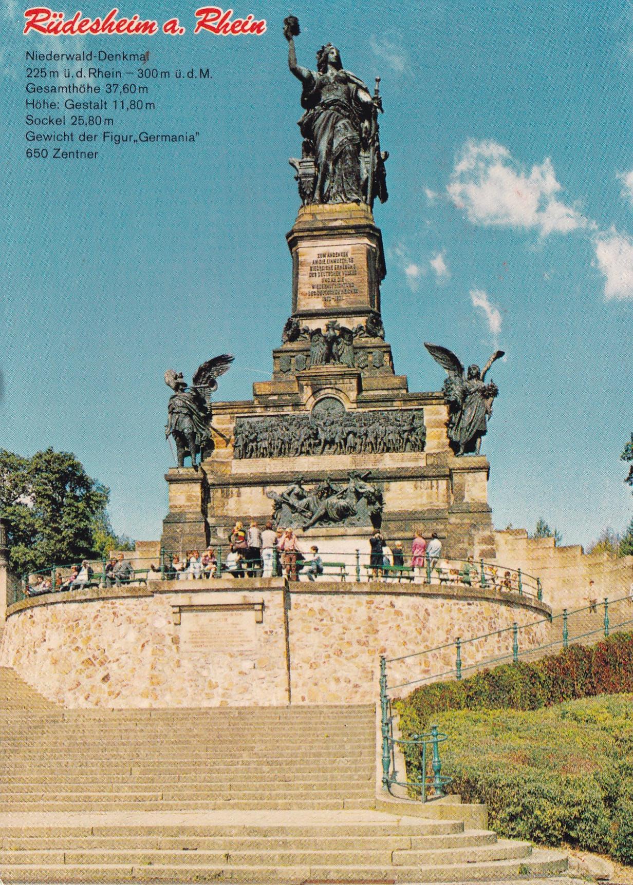 POSTAL 18804: Rudesheim am Rhein
