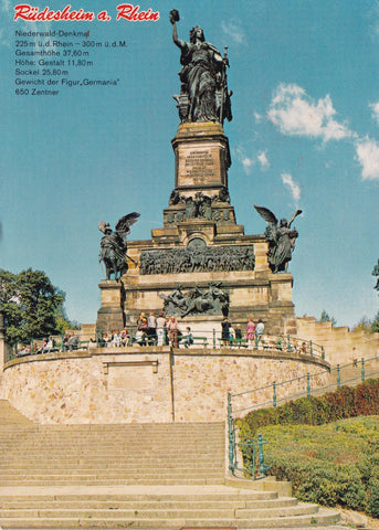 POSTAL 18804: Rudesheim am Rhein