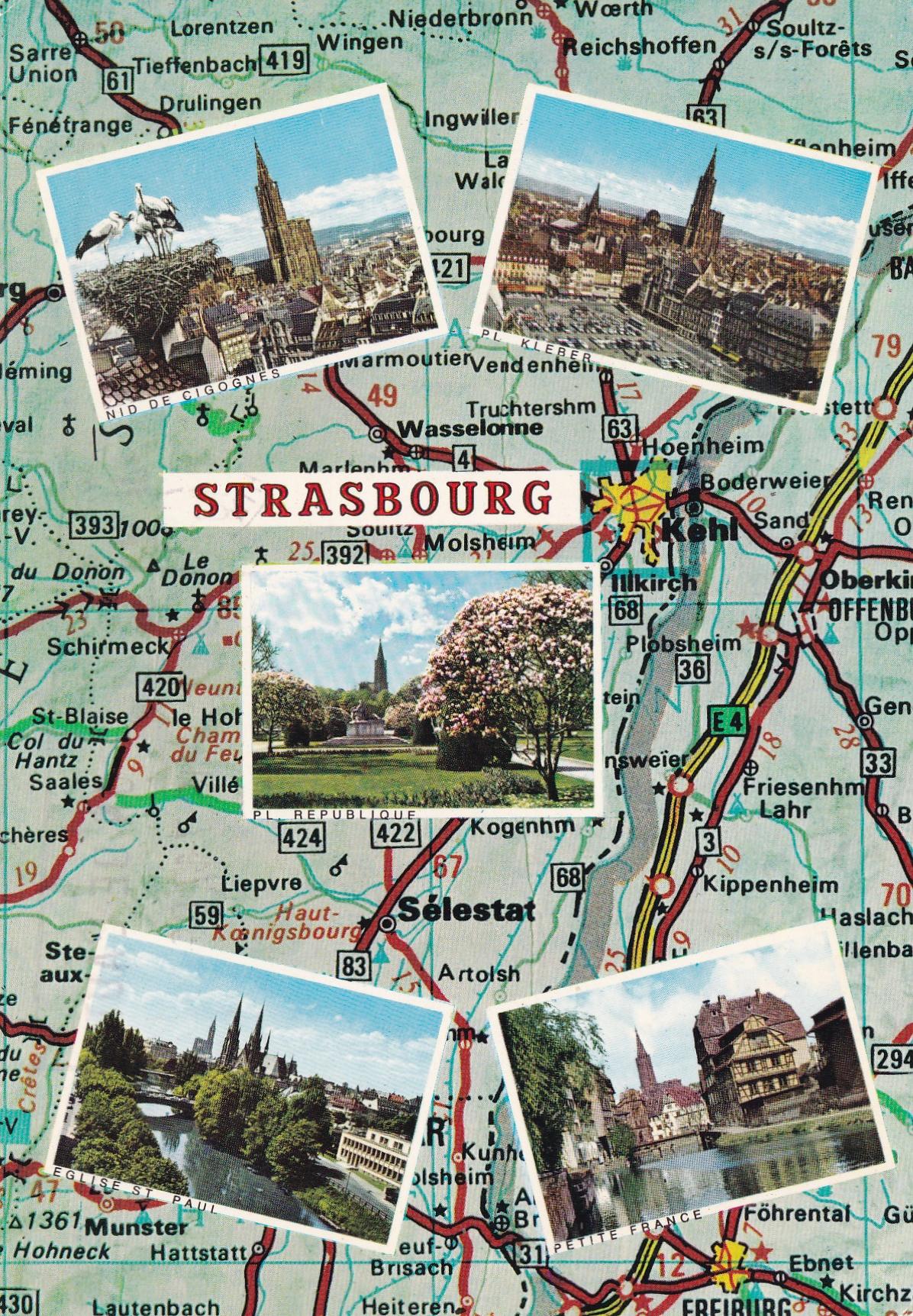 POSTAL 18805: Strasbourg