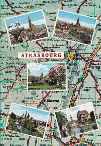 POSTAL 18805: Strasbourg