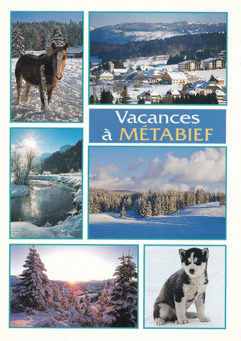 POSTAL 18808: Metabief