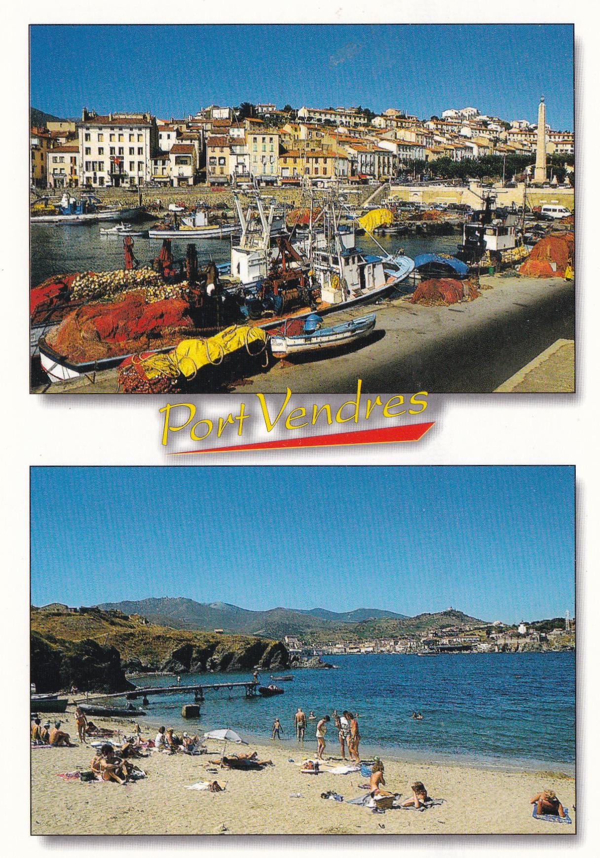 POSTAL 18834: Port Vendres