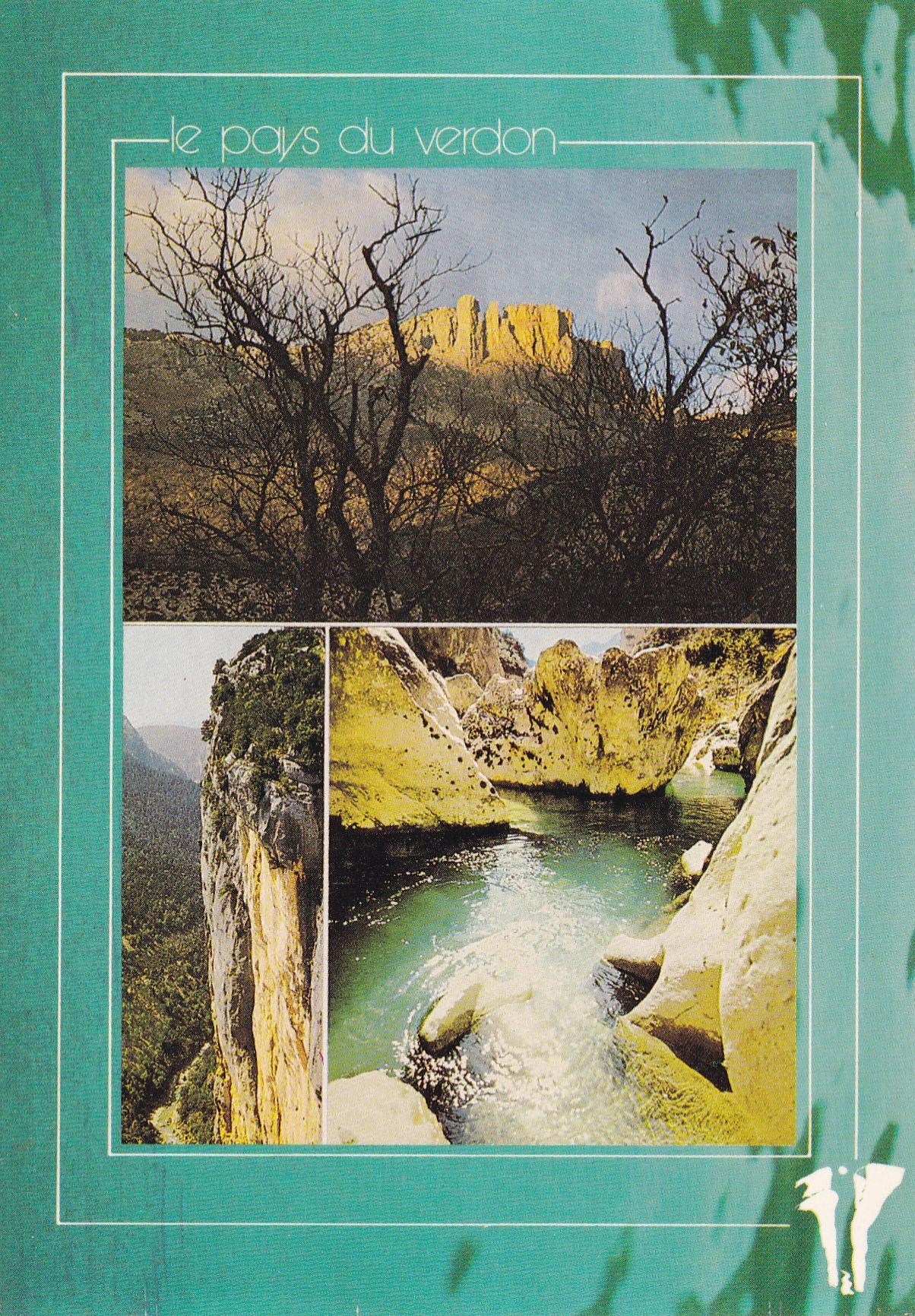 POSTAL 18838: Le Pays du Verdon