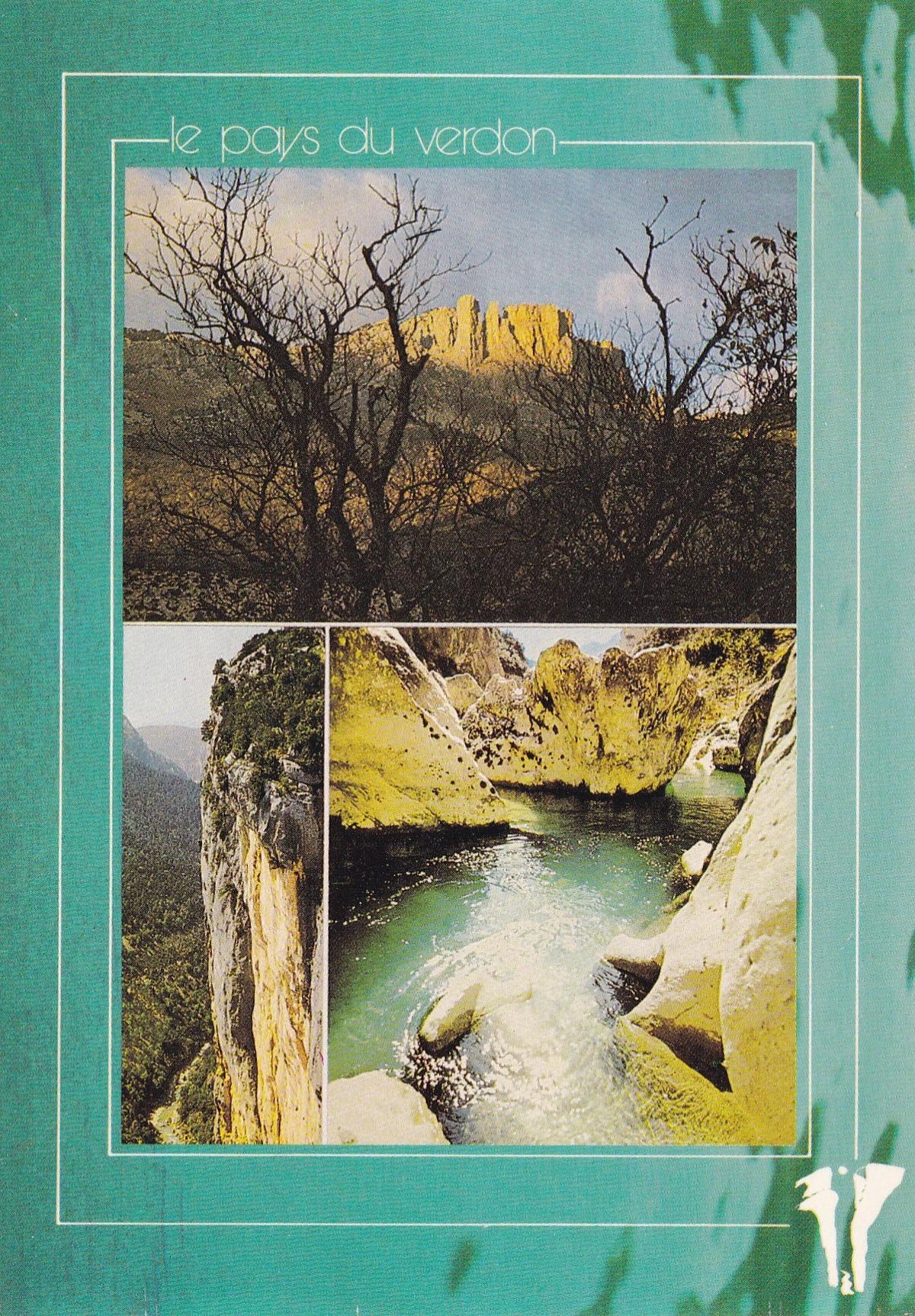 POSTAL 18838: Le Pays du Verdon