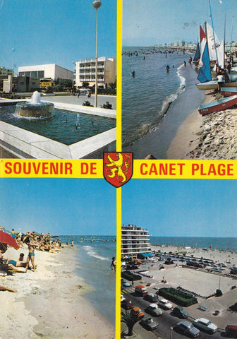 POSTAL 18844: Canet Plage 