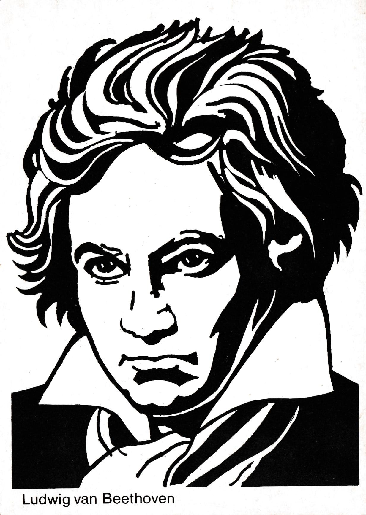 POSTAL 18847: Ludwig van Beethoven