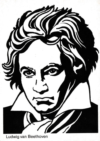 POSTAL 18847: Ludwig van Beethoven