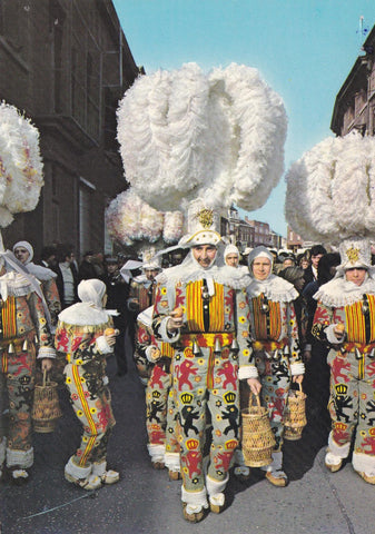 POSTAL 18851: Folklore de Belgique