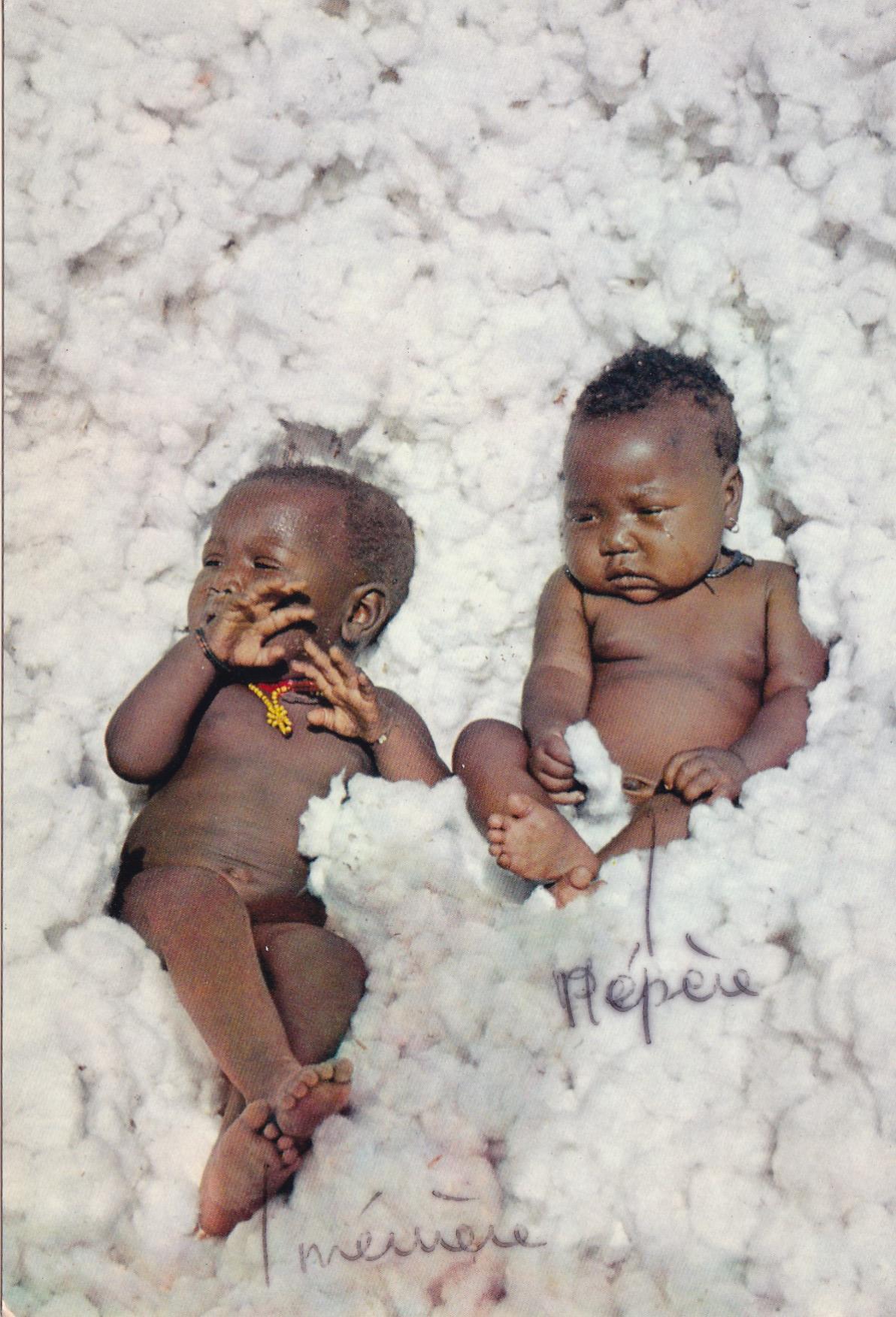 POSTAL 18878: Bebes dans le coton
