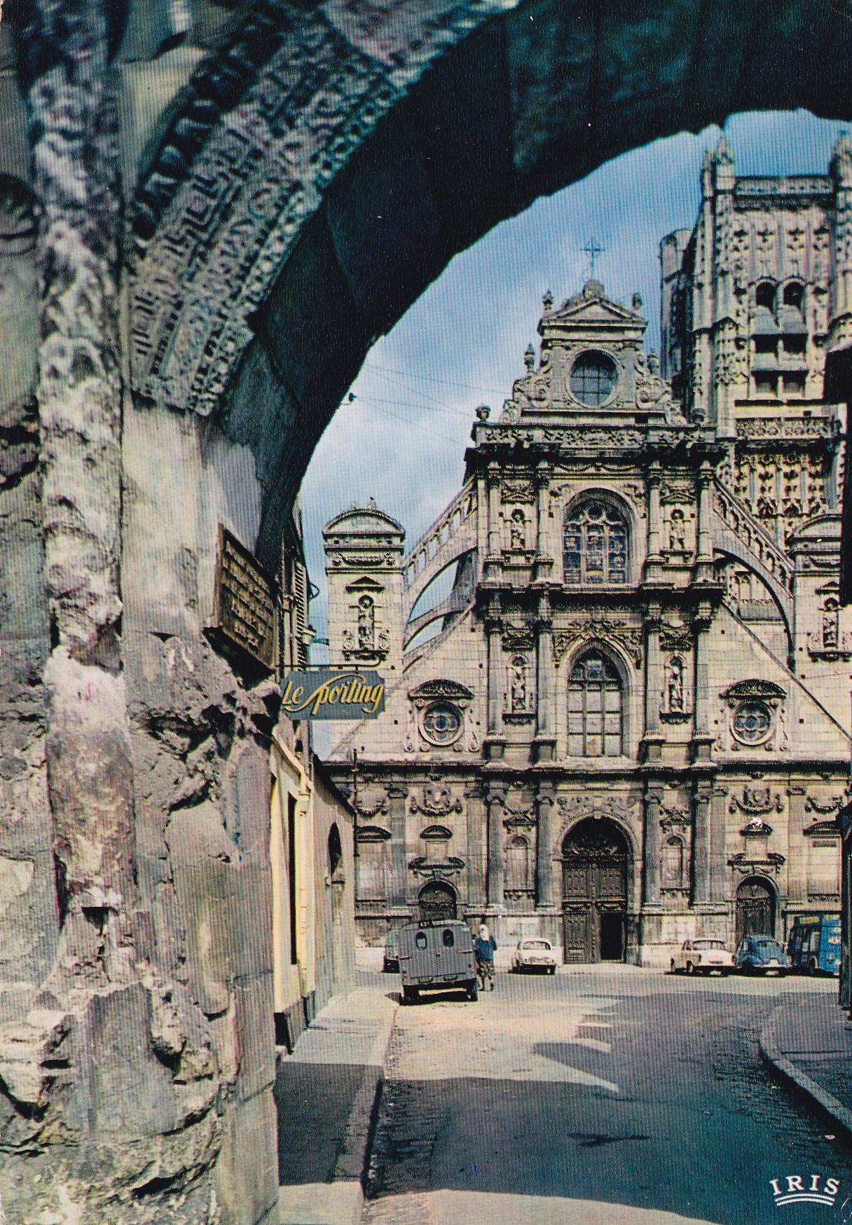 POSTAL 18881:Eglise Saint Pierre Auxerre