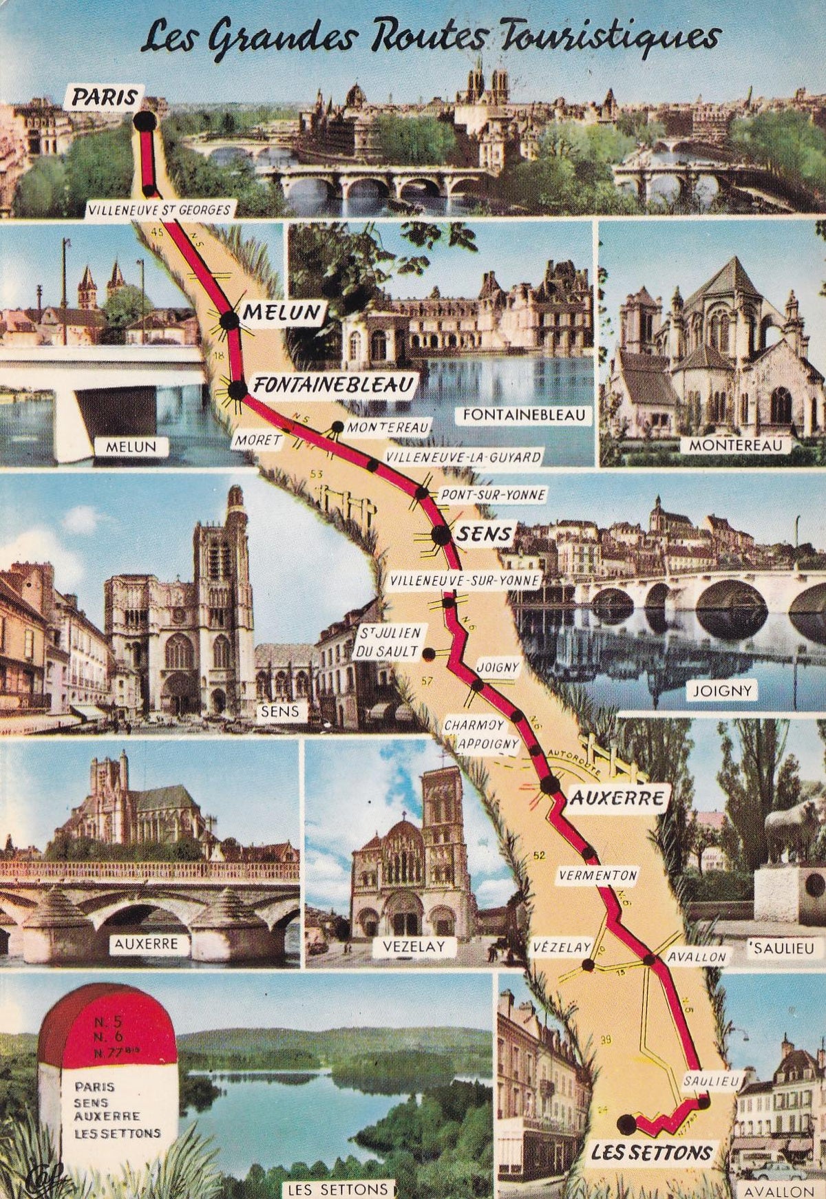 POSTAL 18914: Paris - Les Settons