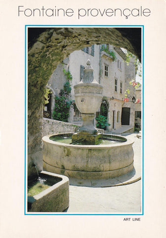 POSTAL 18917: Fontaune provençale