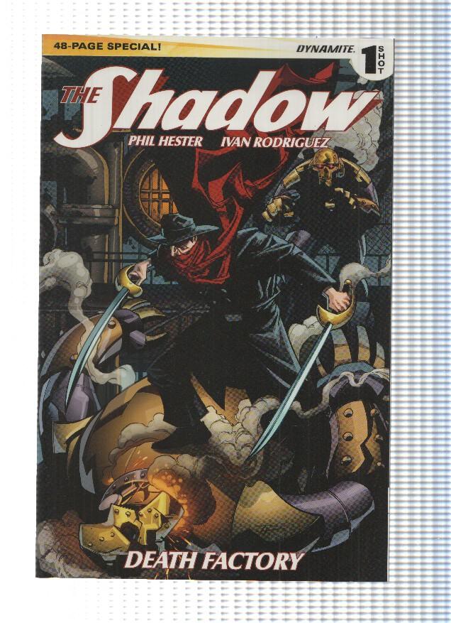 THE SHADOW SPECIAL 2014: DEATH FACTORY, One-Shot (TPB Dynamite 2014)