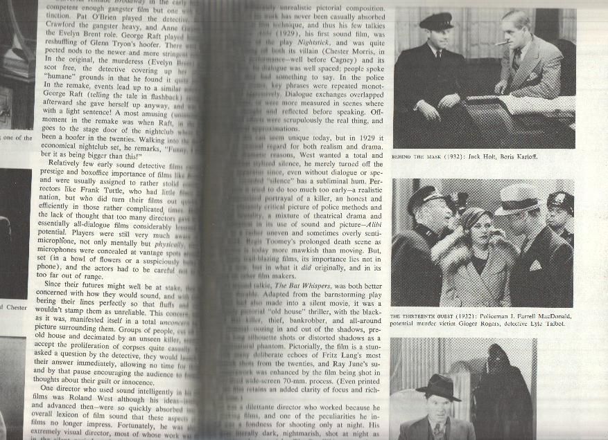 THE DETECTIVE IN FILM - William K. Everson (Citadel Press Book 1980)