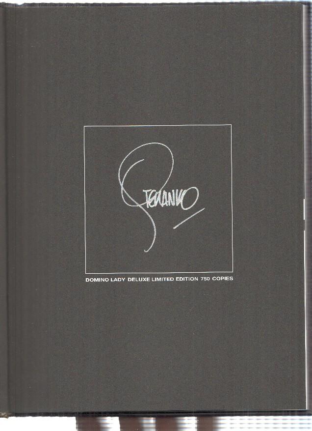 DOMINO LADY: The Complete Collection - STERANKO (Deluxe Limited Edition STERANKO Autograph)